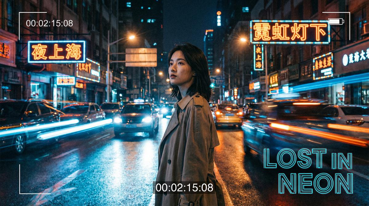 B站福利原创影视视频-霓虹灯下